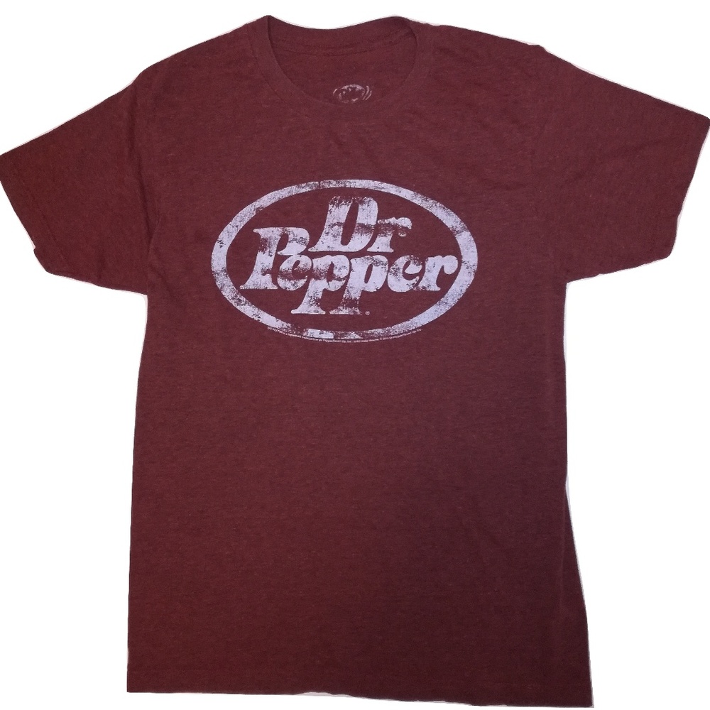 Dr Pepper Distressed Men's T-Shirt SMALL